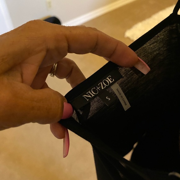 NWT NIC+ZOE 2-piece Lace Top. S - Picture 9 of 9